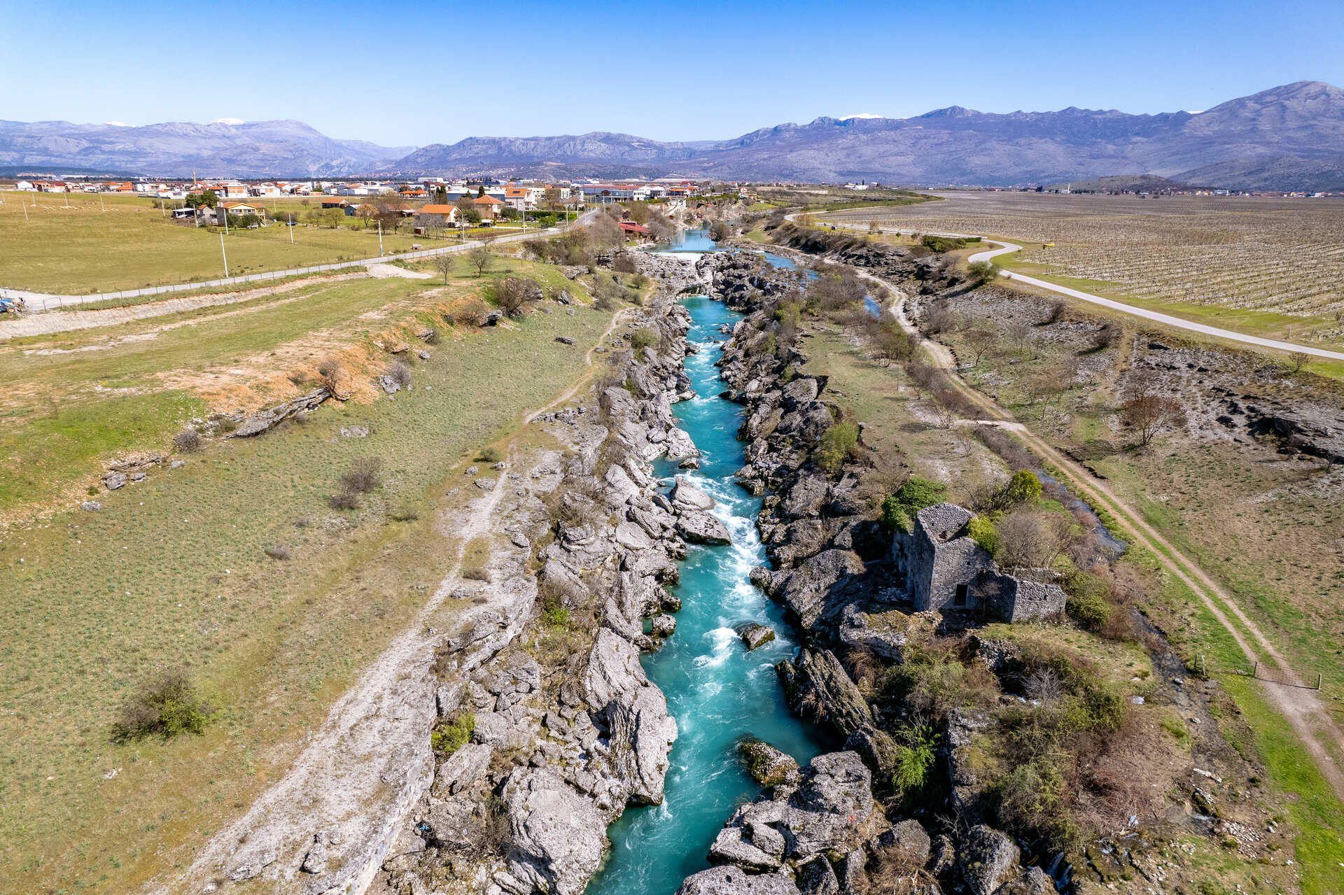 River Cijevna and Canyon